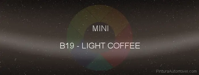 Pintura Mini B19 Light Coffee