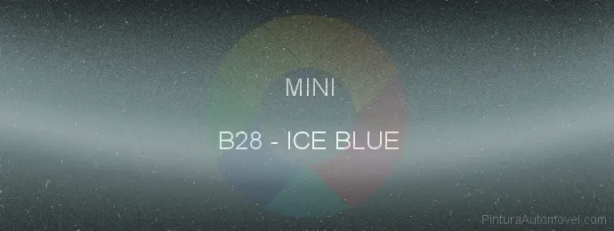 Pintura Mini B28 Ice Blue