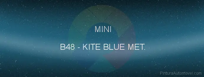 Pintura Mini B48 Kite Blue Met.