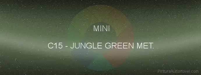 Pintura Mini C15 Jungle Green Met.