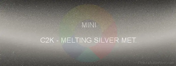 Pintura Mini C2K Melting Silver Met.