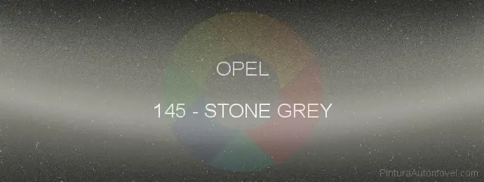 Pintura Opel 145 Stone Grey