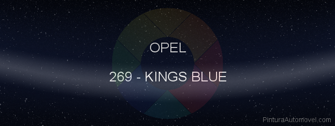 Pintura Opel 269 Kings Blue