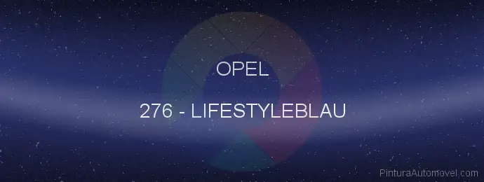 Pintura Opel 276 Lifestyleblau