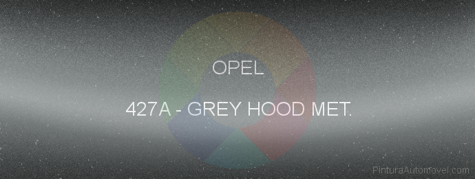 Pintura Opel 427A Grey Hood Met.