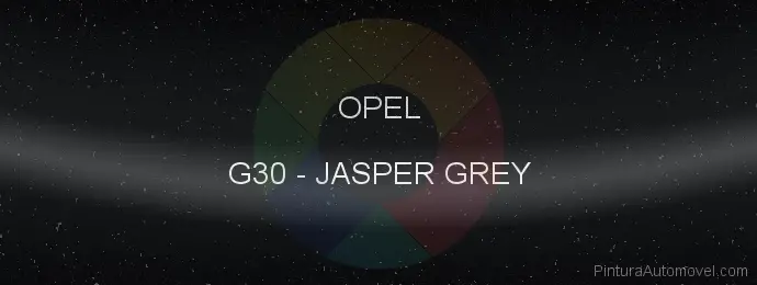 Pintura Opel G30 Jasper Grey