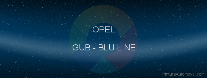 Pintura Opel GUB Blu Line