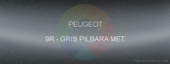 Pintura Peugeot 9R Gris Pilbara Met.