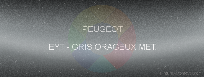 Pintura Peugeot EYT Gris Orageux Met.