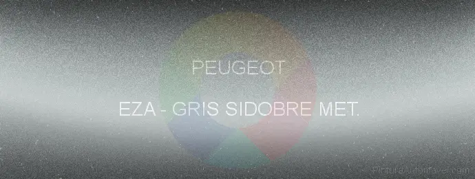 Pintura Peugeot EZA Gris Sidobre Met.