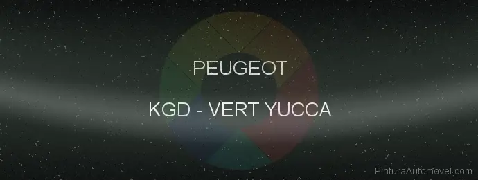 Pintura Peugeot KGD Vert Yucca