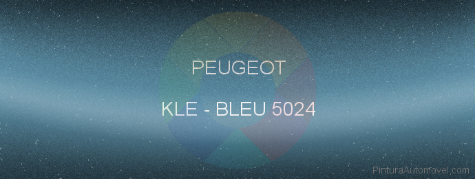 Pintura Peugeot KLE Bleu 5024