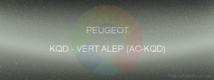 Pintura Peugeot KQD Vert Alep (ac-kqd)