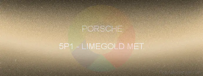 Pintura Porsche 5P1 Limegold Met.