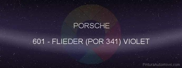 Pintura Porsche 601 Flieder (por 341) Violet