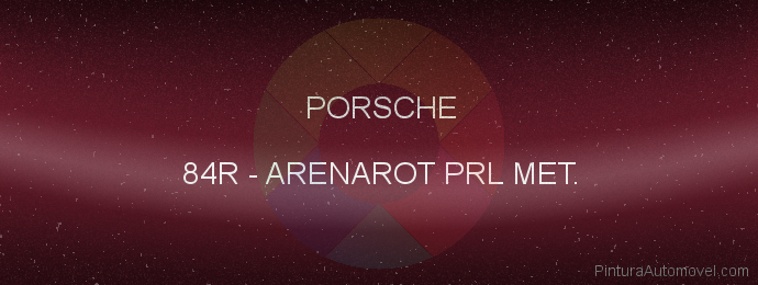Pintura Porsche 84R Arenarot Prl Met.