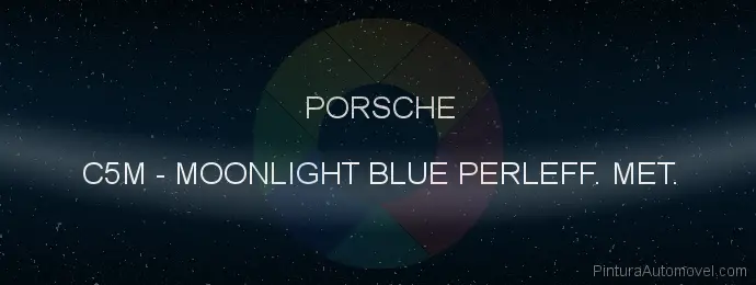 Pintura Porsche C5M Moonlight Blue Perleff. Met.