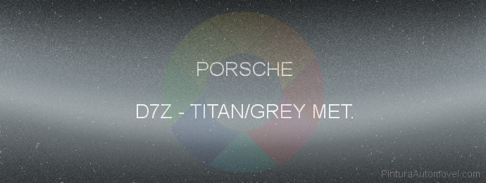 Pintura Porsche D7Z Titan/grey Met.