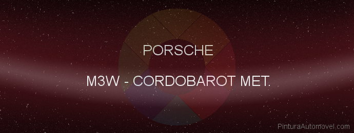 Pintura Porsche M3W Cordobarot Met.