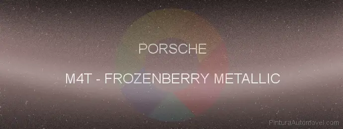 Pintura Porsche M4T Frozen Berry Metallic