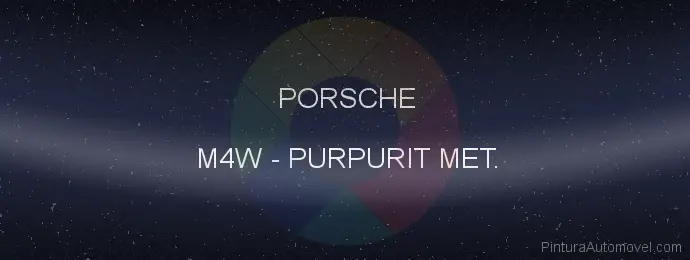 Pintura Porsche M4W Purpurit Met.