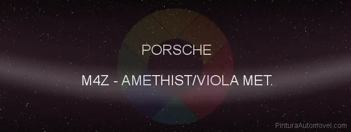 Pintura Porsche M4Z Amethist/viola Met.