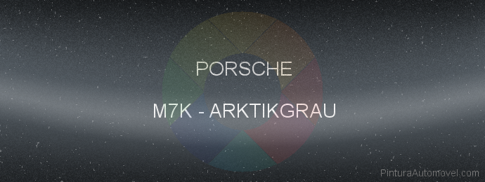 Pintura Porsche M7K Arktikgrau