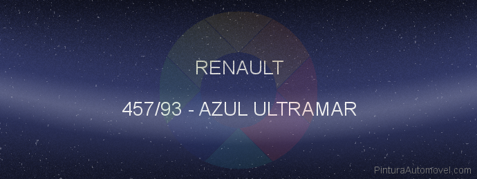 Pintura Renault 457/93 Azul Ultramar
