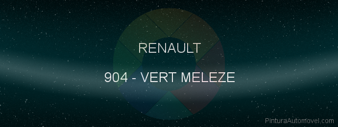 Pintura Renault 904 Vert Meleze