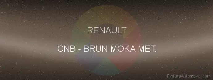 Pintura Renault CNB Brun Moka Met.