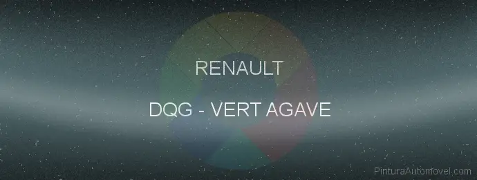 Pintura Renault DQG Vert Agave