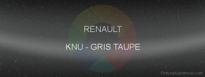 Pintura Renault KNU Gris Taupe