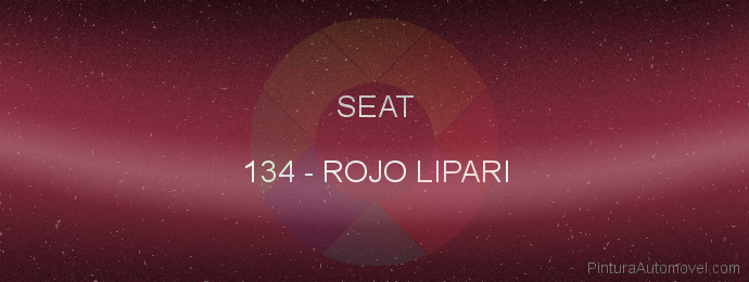 Pintura Seat 134 Rojo Lipari