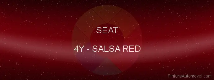 Pintura Seat 4Y Salsa Red