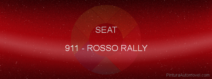 Pintura Seat 911 Rosso Rally