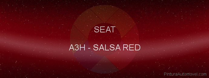 Pintura Seat A3H Salsa Red