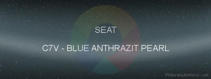 Pintura Seat C7V Blue Anthrazit Pearl