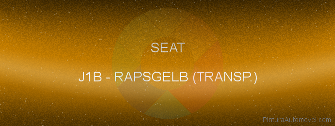 Pintura Seat J1B Rapsgelb (transp.)