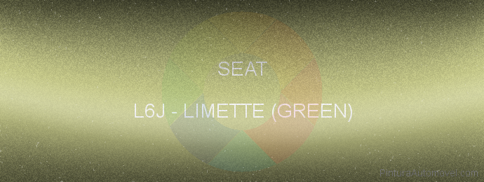 Pintura Seat L6J Limette (green)