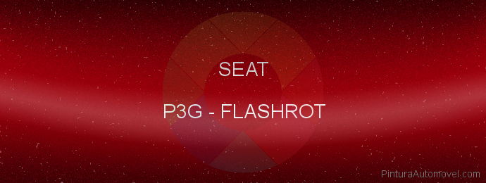 Pintura Seat P3G Flashrot