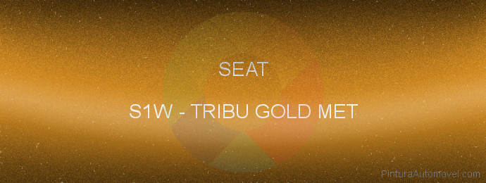 Pintura Seat S1W Tribu Gold Met