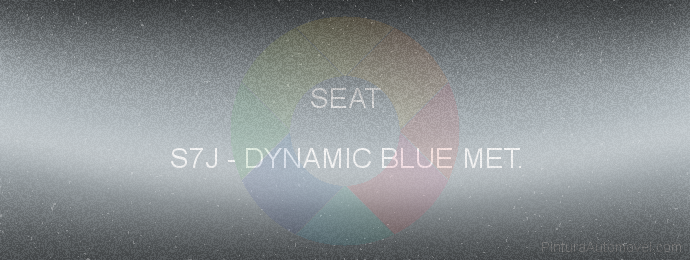Pintura Seat S7J Dynamic Blue Met.