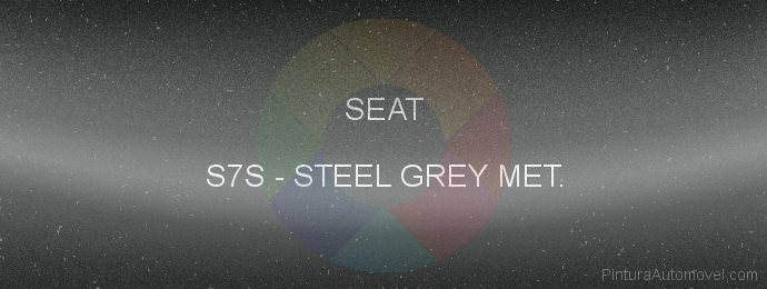 Pintura Seat S7S Steel Grey Met.
