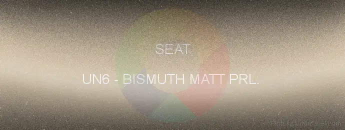 Pintura Seat UN6 Bismuth Matt Prl. 