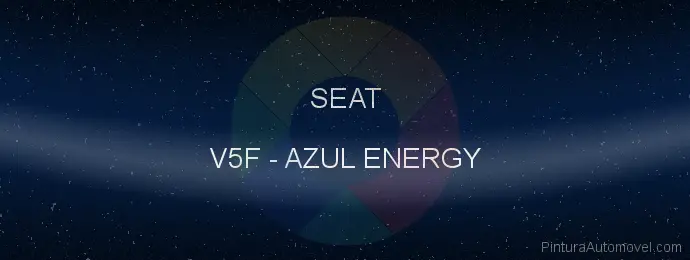 Pintura Seat V5F Azul Energy