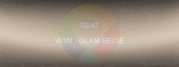 Pintura Seat W1M Glam Beige