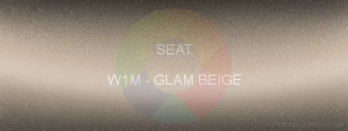 Pintura Seat W1M Glam Beige