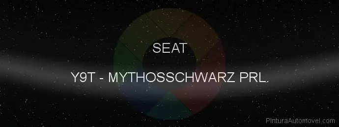 Pintura Seat Y9T Mythosschwarz Prl.
