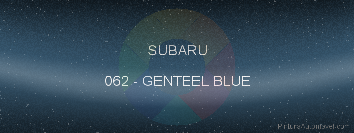Pintura Subaru 062 Genteel Blue