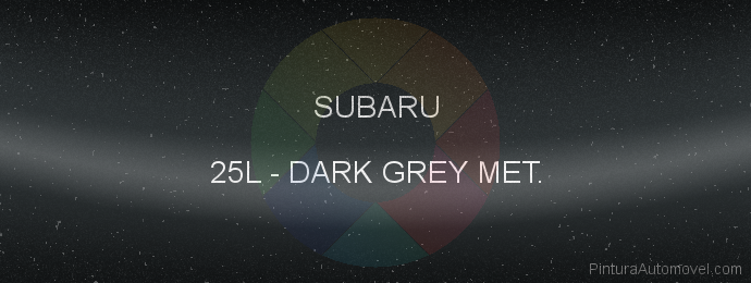 Pintura Subaru 25L Dark Grey Met.